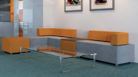Модульный диван для офиса toform M2 unlimited space - вид 1